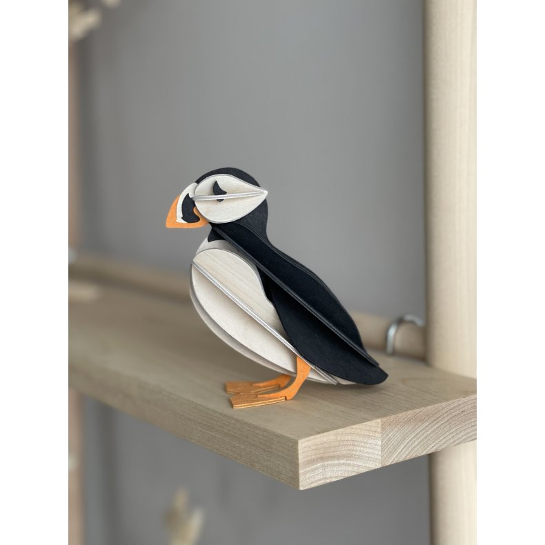 Lovi Puffin 10cm. - black mix