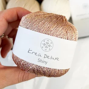 Shiny garn Rosaguld