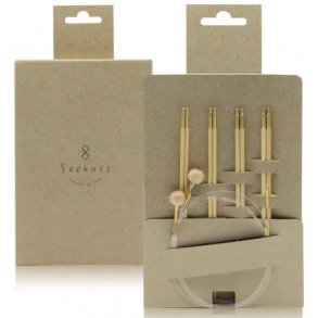 Seeknit Shirotake M1,8 lace rundpindest - 14cm