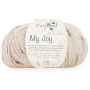 My Joy Upcycling garn farve nr. 2142 - lysgr bundfarve