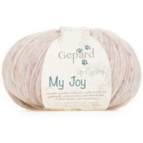 My Joy Upcycling garn farve nr. 2412 - beige bundfarve
