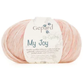 My Joy Upcycling garn farve nr. 2415 - lyserd bundfarve