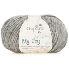 My Joy Upcycling garn farve nr. 2508 - gr bundfarve