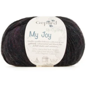 My Joy Upcycling garn farve nr. 2599 - sort bundfarve