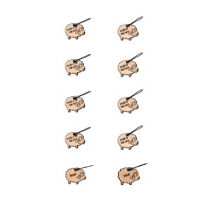 Maskemark�rer pose nr. 1