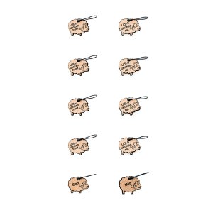 Maskemark�rer pose nr. 5