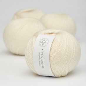 Organic wool 1 garn farve nr. 2 creme