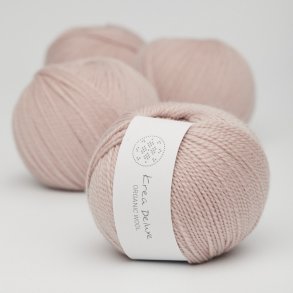 Organic wool 1 garn farve nr. 7 pudder
