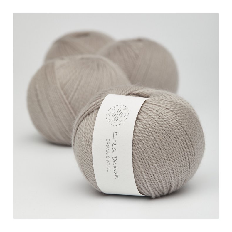 Organic wool 1 garn farve nr. 19 varm gr