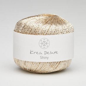 Shiny garn Hvidguld